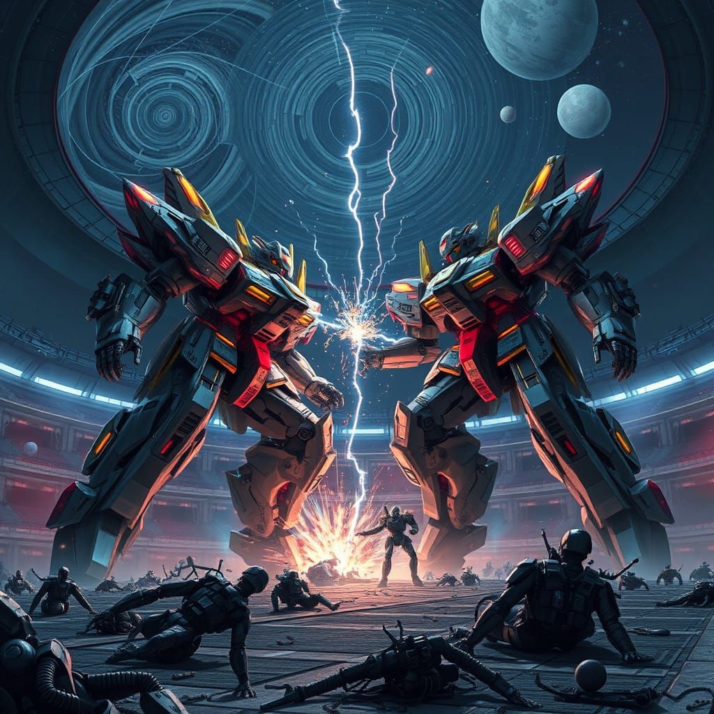 Mighty Mega Mecha Battle