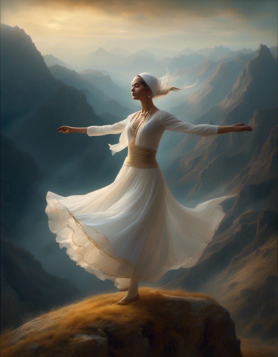 Dancing in the mountains