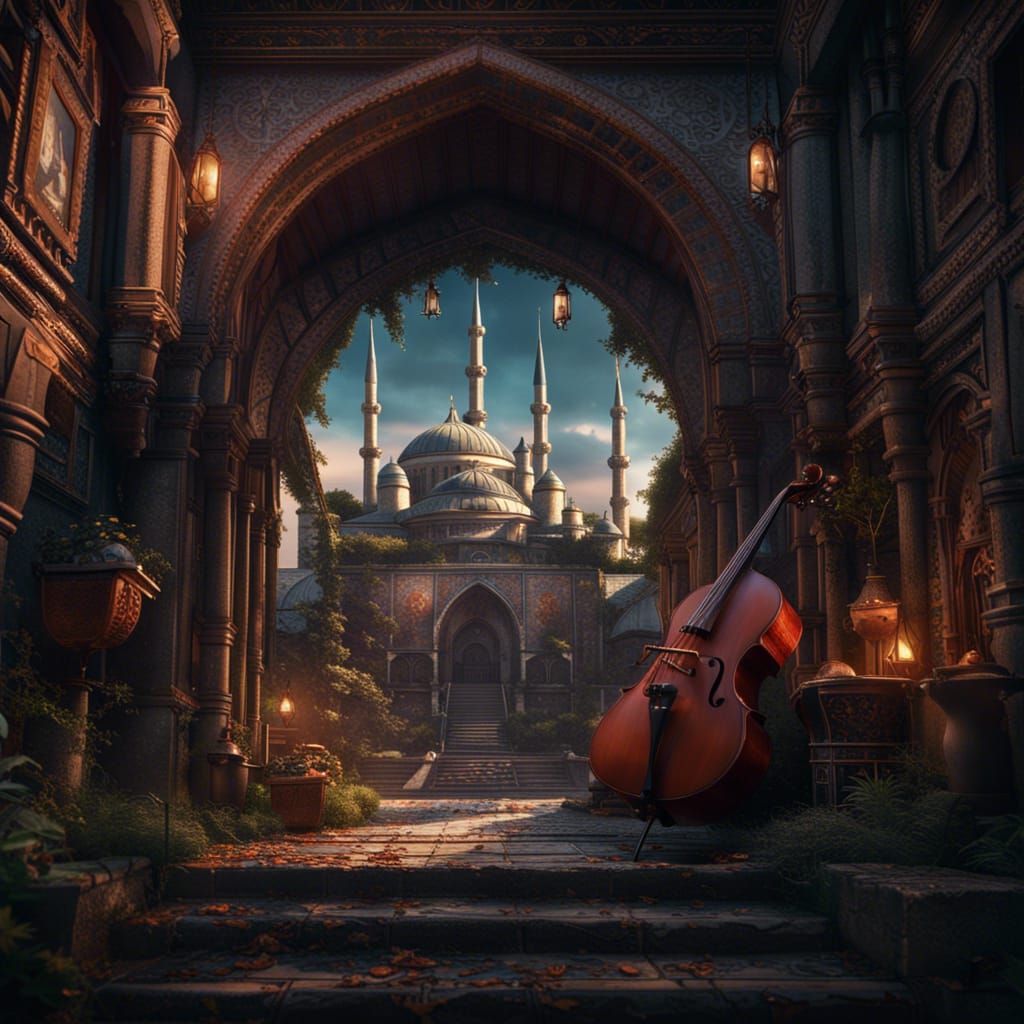 Ahmet Kaya in Istanbul: Detailed Matte Painting