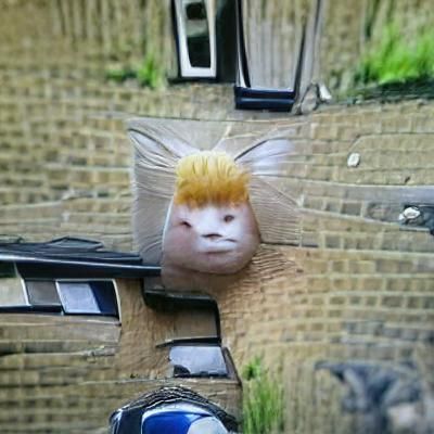 Cat Mimics Boris Johnson's Likeness