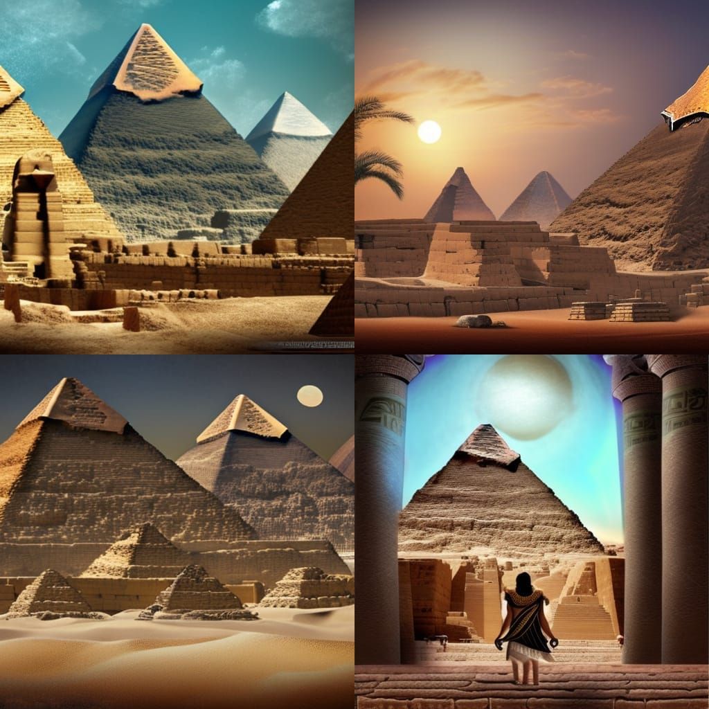 Enchanting Ancient Egypt: Pyramids and Hieroglyphs