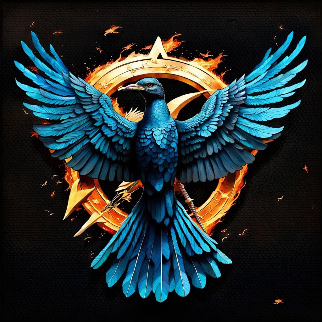 Circuitry Mockingjay: A Hyperrealistic Digital Rendering