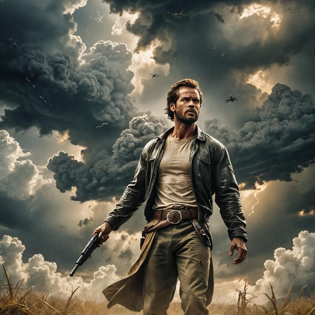 Quiet Storm: Dramatic Action Movie Poster