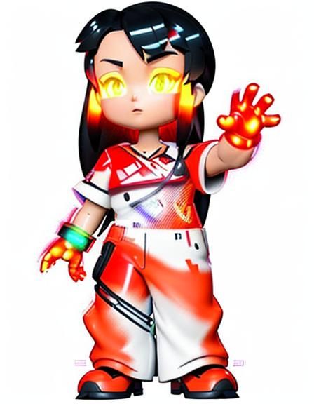 Lilo Pelekai / Nintendo Switch as a girl