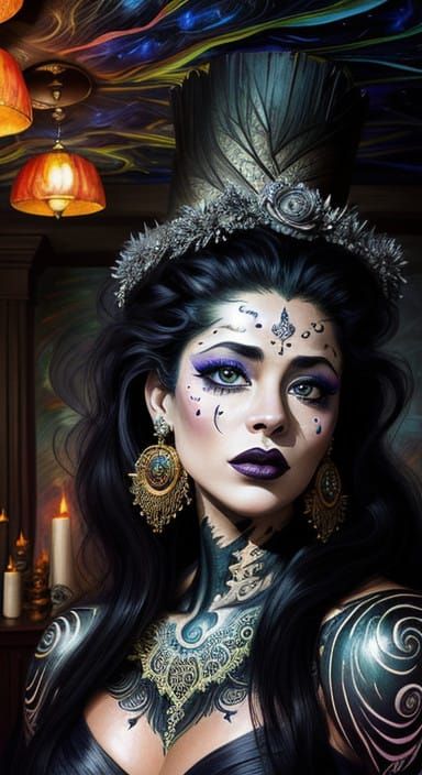 Hyperdetailed Ethereal Portrait of a Woman