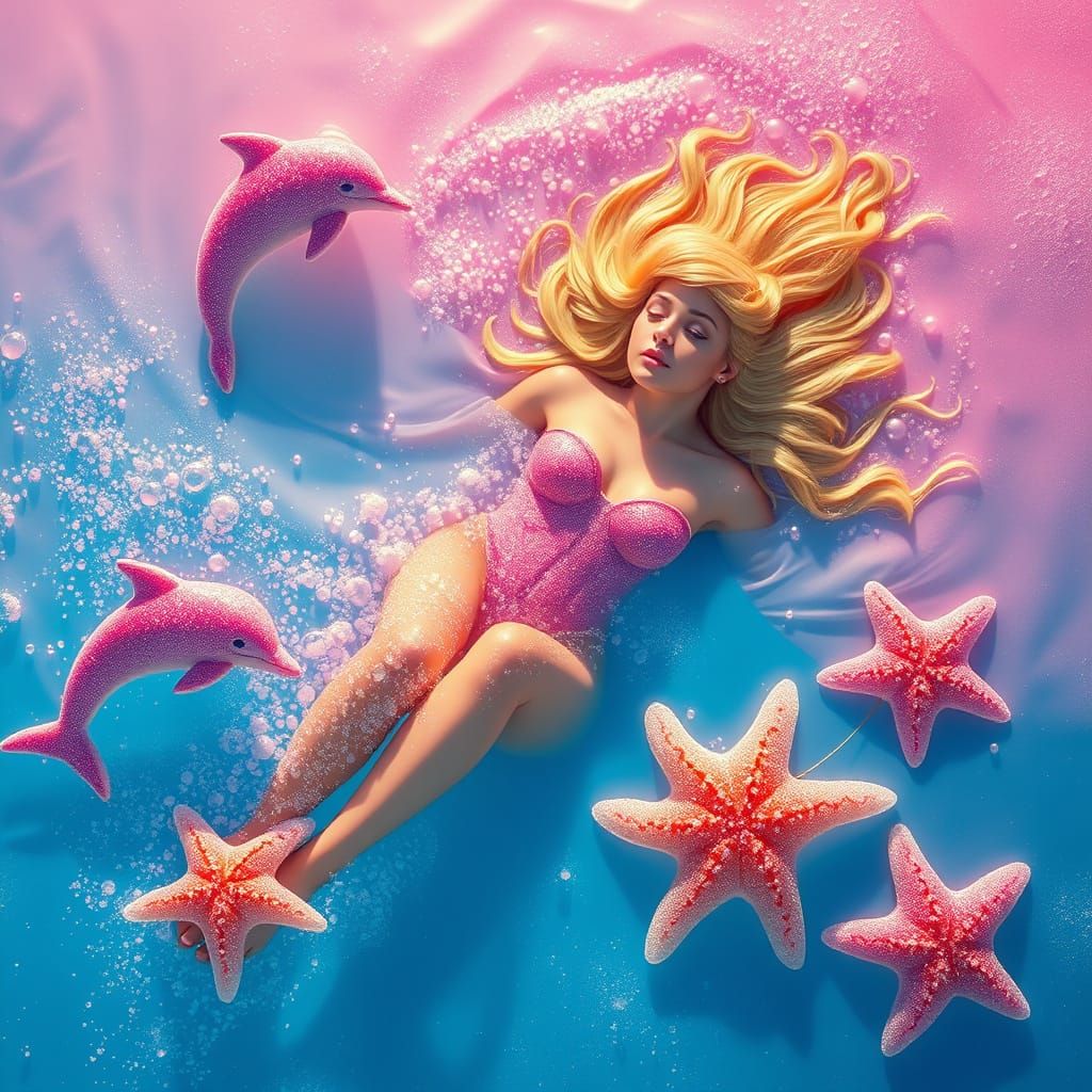 Soda Sea Dreamscape in Rothko-Thorp Style