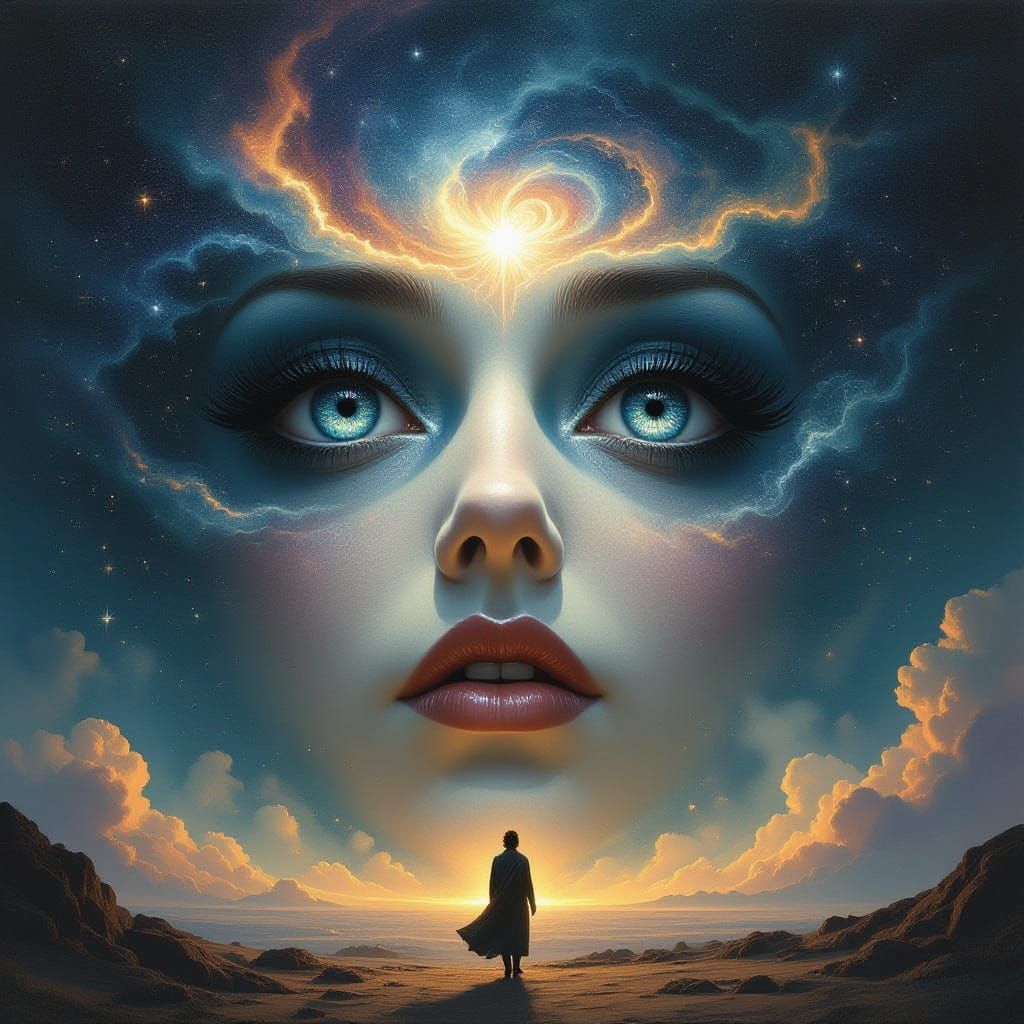 Cosmic Kingdom with Abyss Eyes and Nebula Mouth