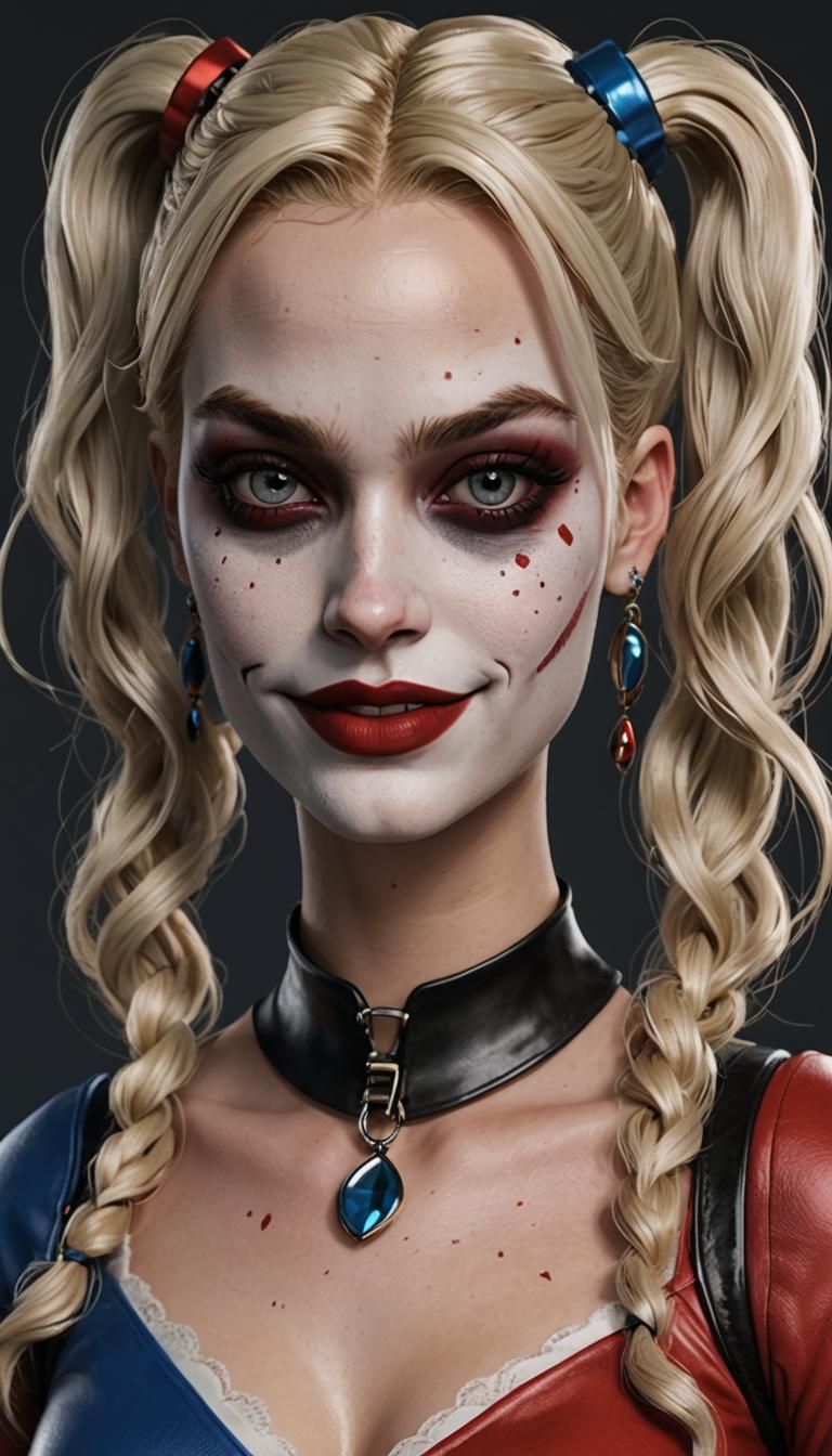Harley Quinn as Realistic Mary Poppins