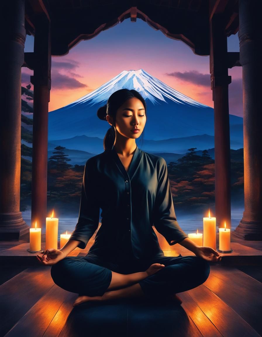 Meditation, … Mount Fuji 🗻🏯