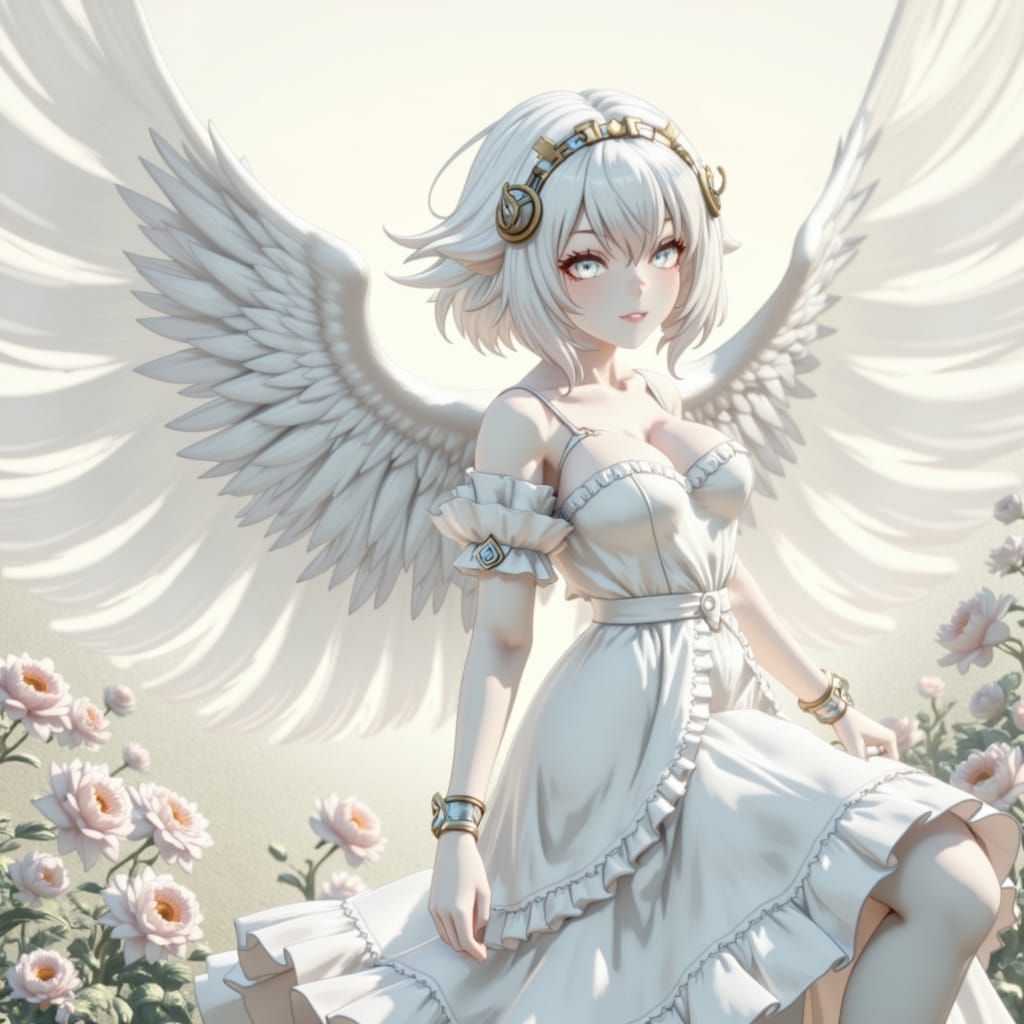 White Winged Girl
