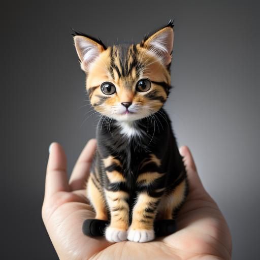 Ultra Cute Chibi Kitty Cat Photography