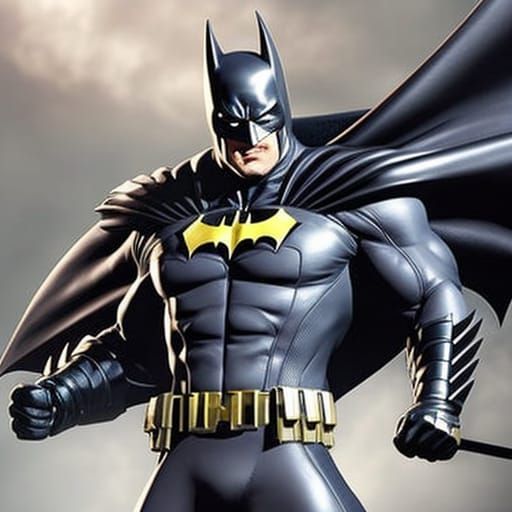 Batman Who Laughs Comic Book Portrait