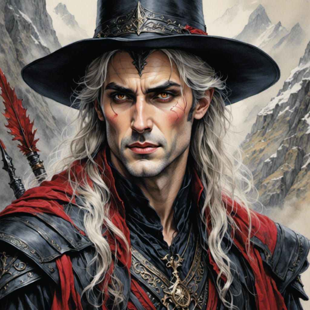 Handsome Man Illustration