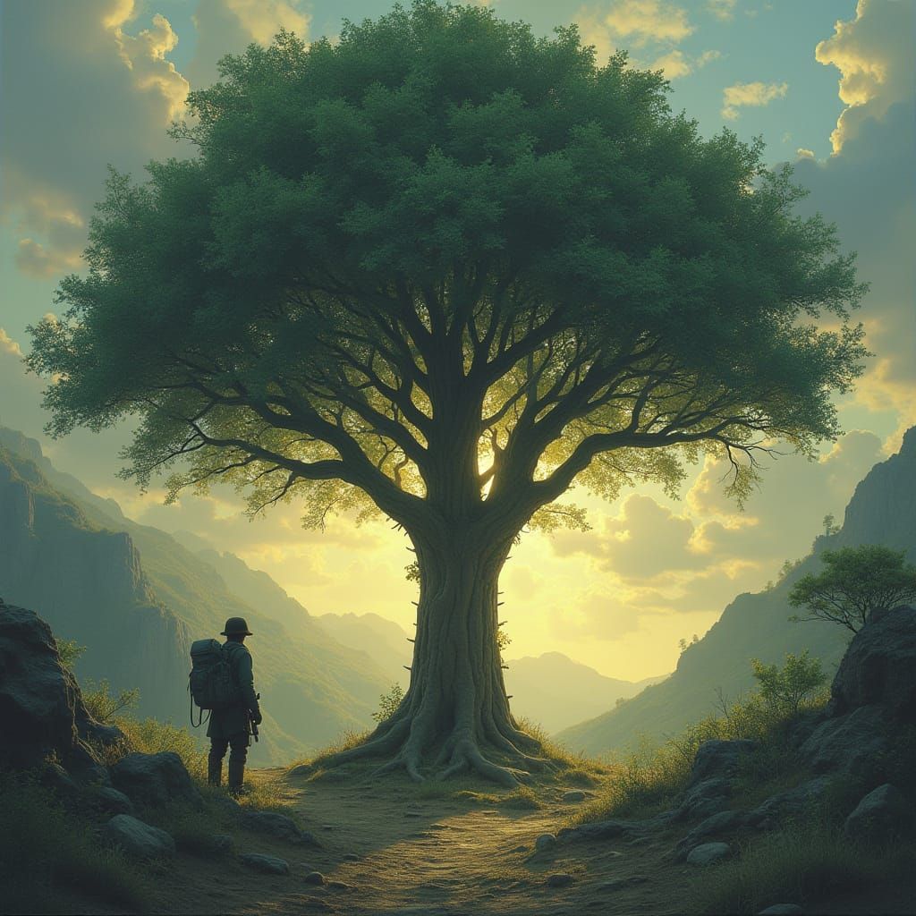 Explorers Remain as Earth's Trees Vanish in Surreal Dreamsca...