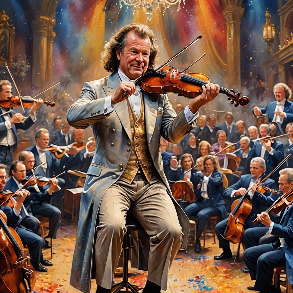 Andre Rieu Concert: Hyperrealistic Orchestra Performance