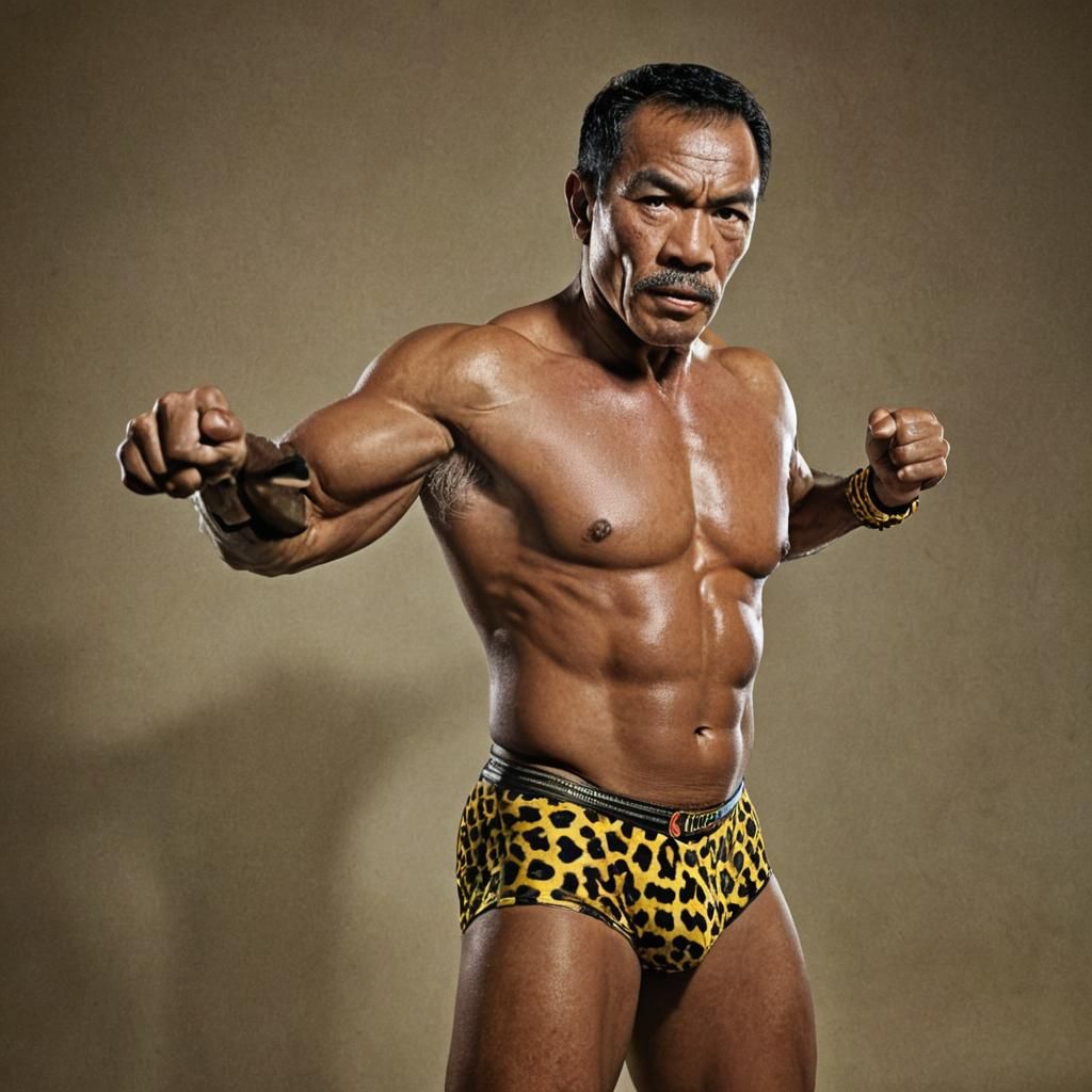 Indonesian Wrestler Bodybuilding Photography