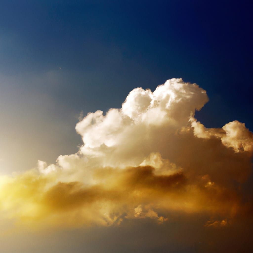 Dreamscape: Divine Sunshine in the Clouds