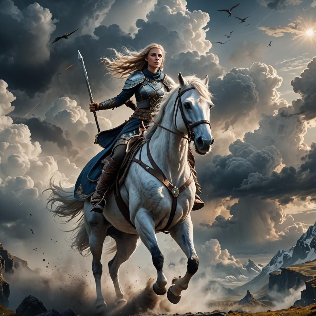 At last, a valkirie...