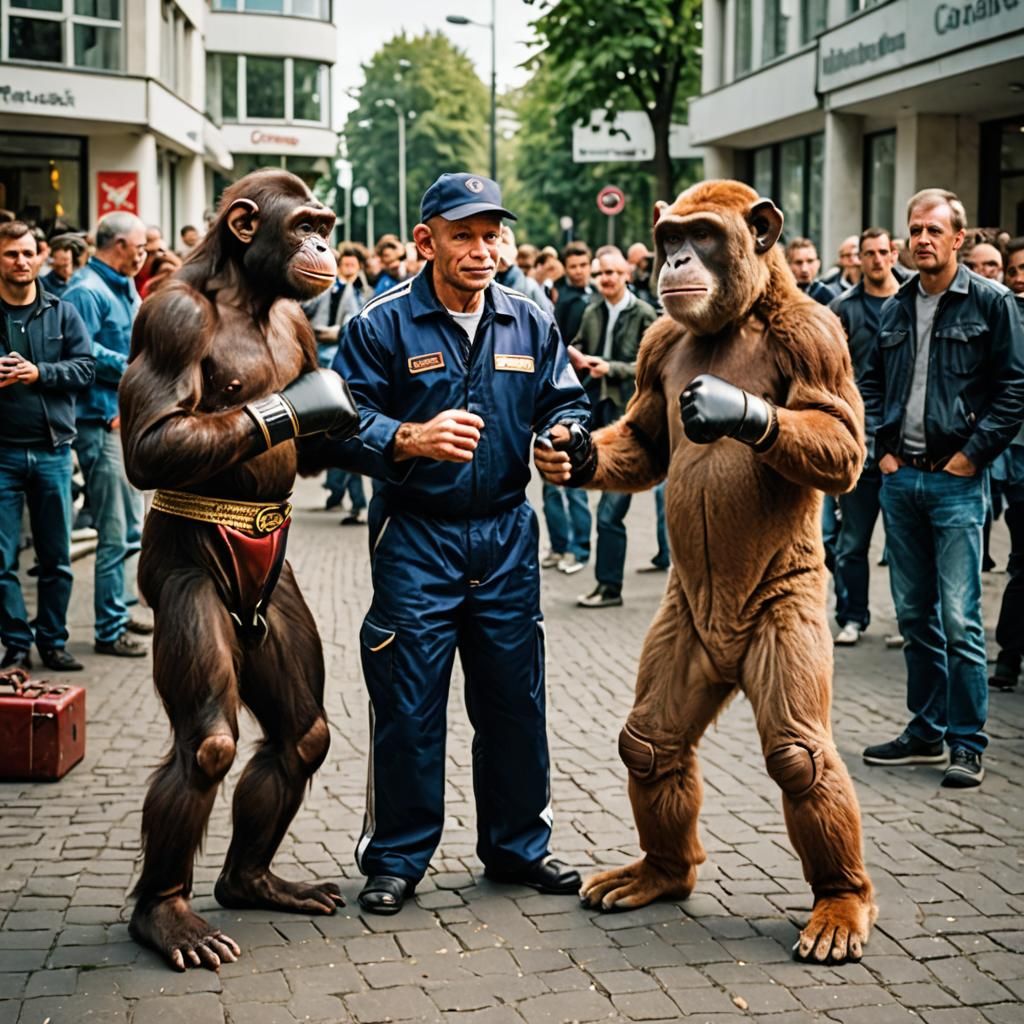 Space Chimp Ready to Box
