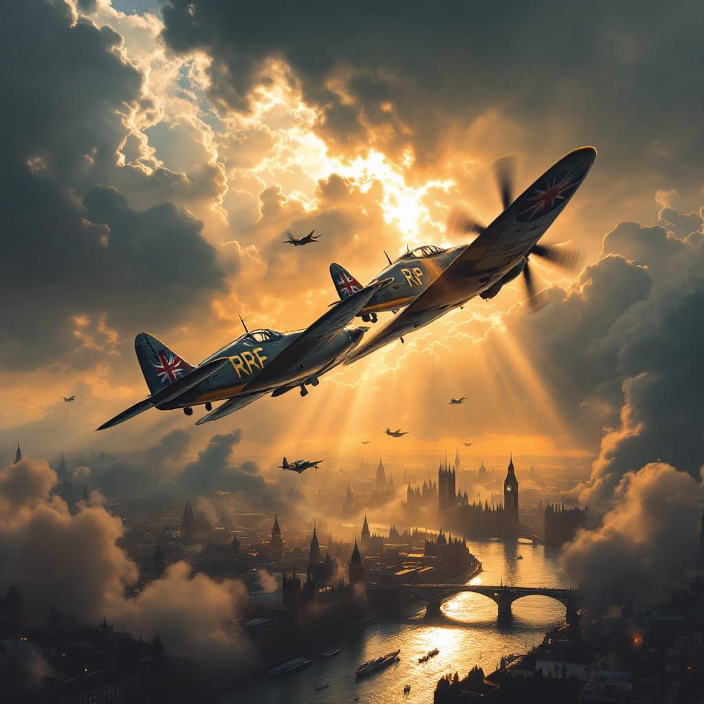 Battle of Britain: Spitfires Over Fiery London