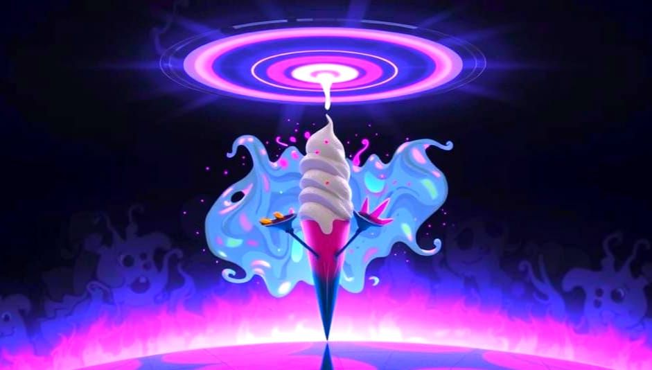 Melting Ice Cream Cone