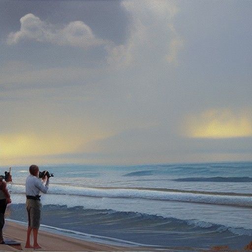 Expressionist Scream: Oil Painting by James Gurney