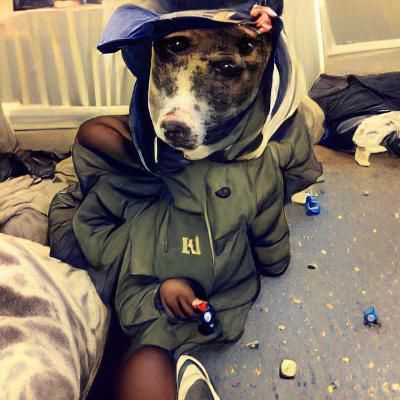 Beautiful Girl in Hackney: Urban Portrait