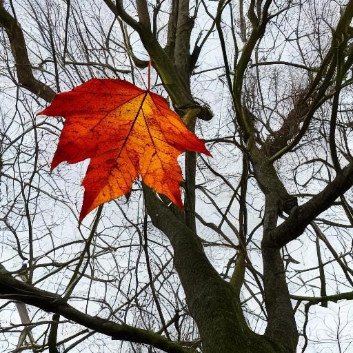 Last Leaf Hanging On: A Symbol of Resilience