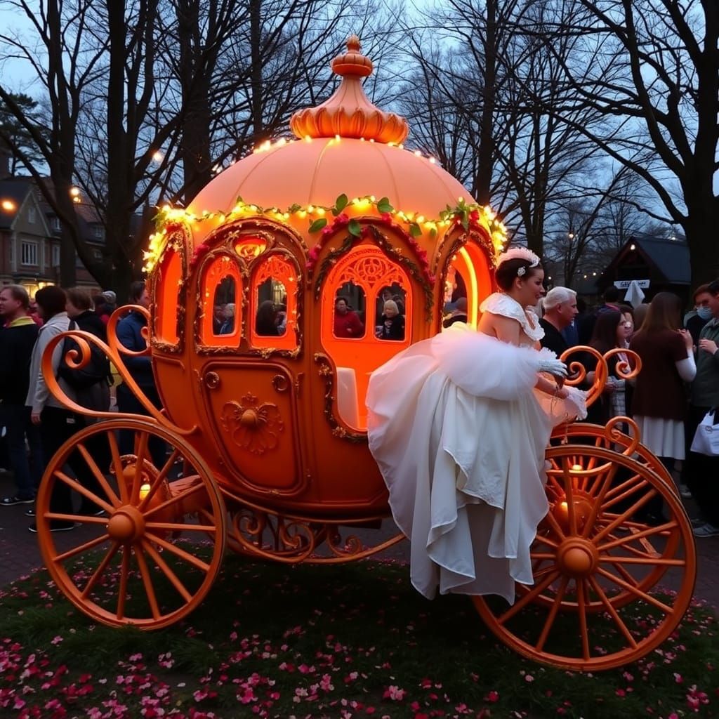 Cinderella's Pumpkin Carriage: A Fairytale Dream