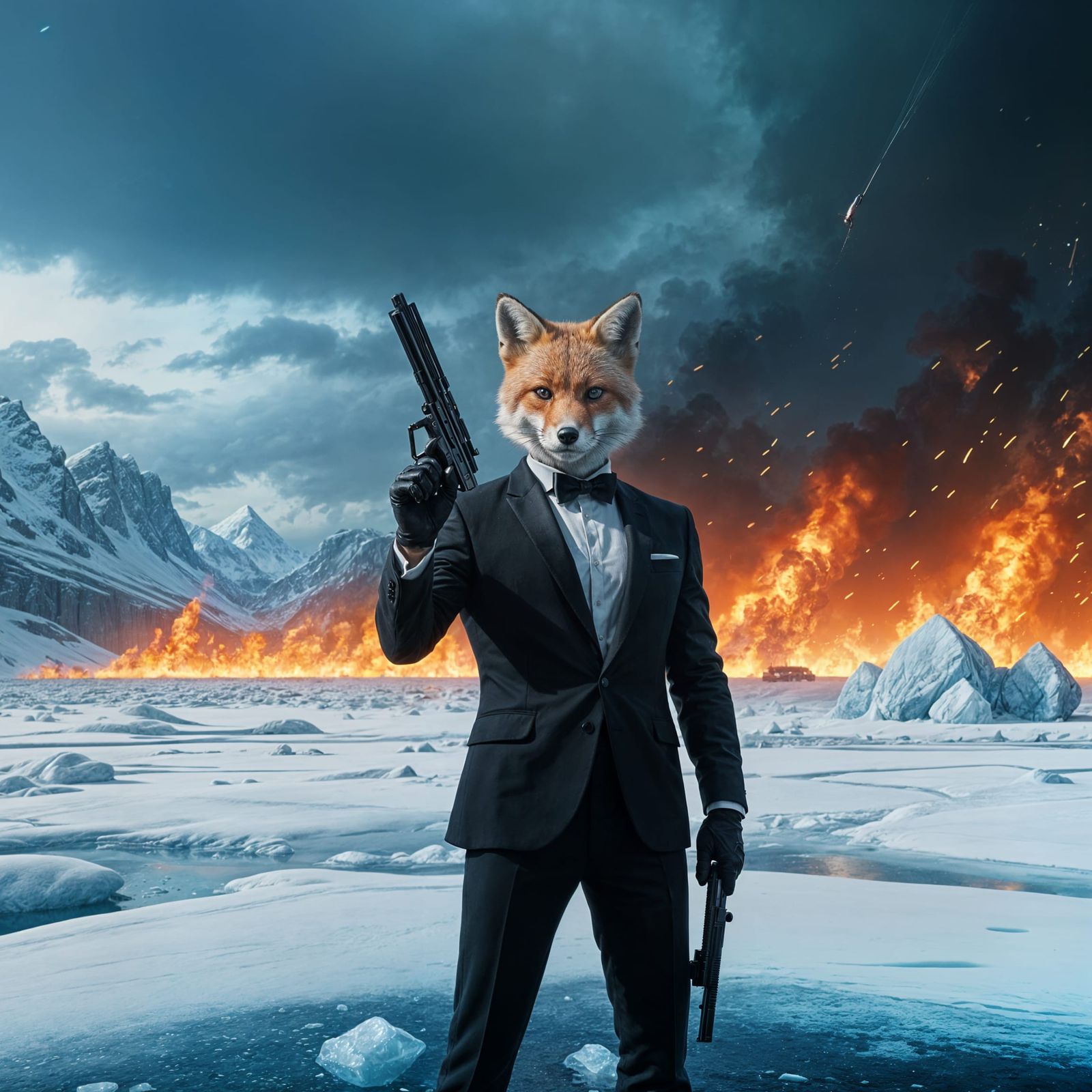 Redfox Bond: Icy Cinema Bond in a Splash of Fantasy