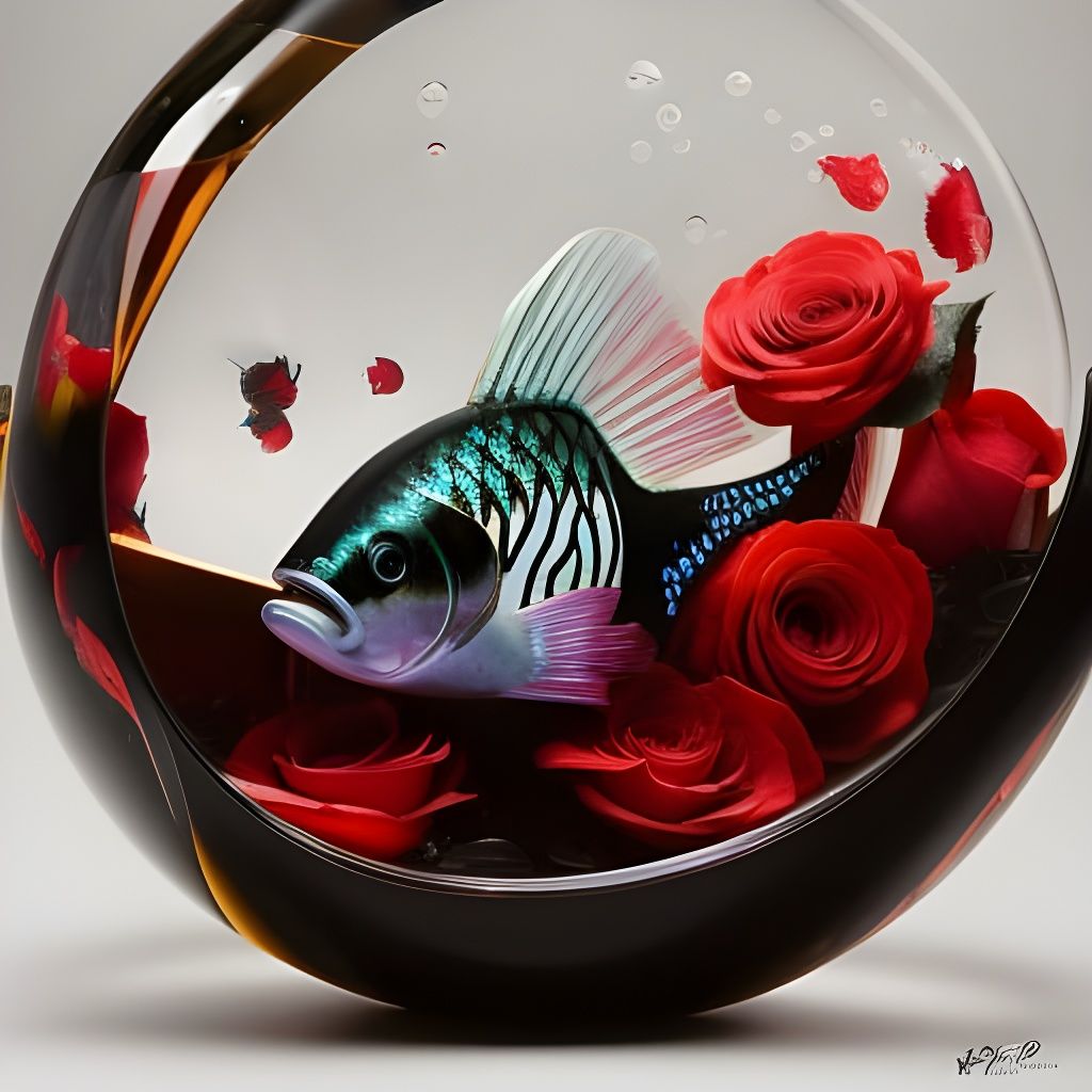 Just one lost soul, swimming in a fish bowl