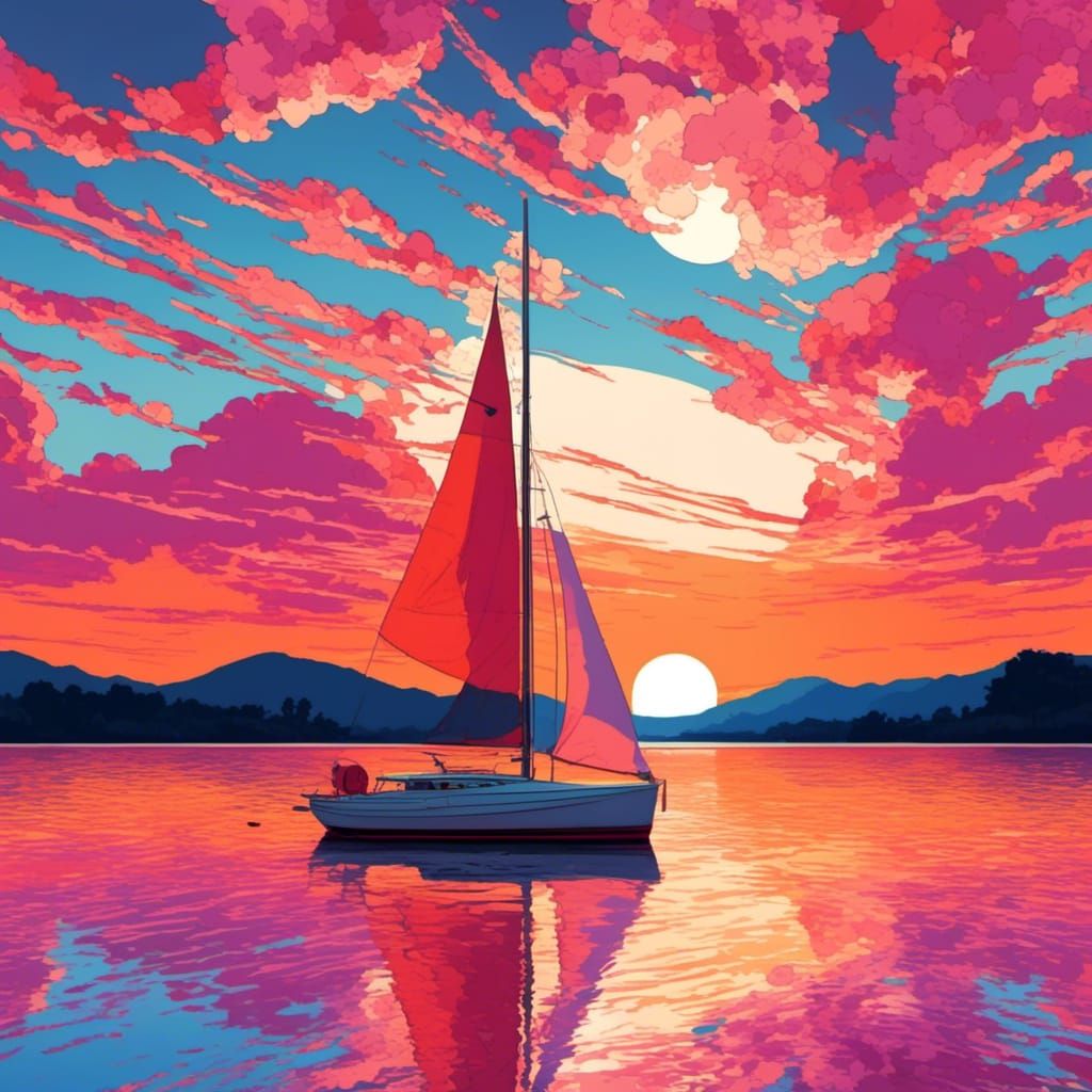 sunrise at Persimmon Lake