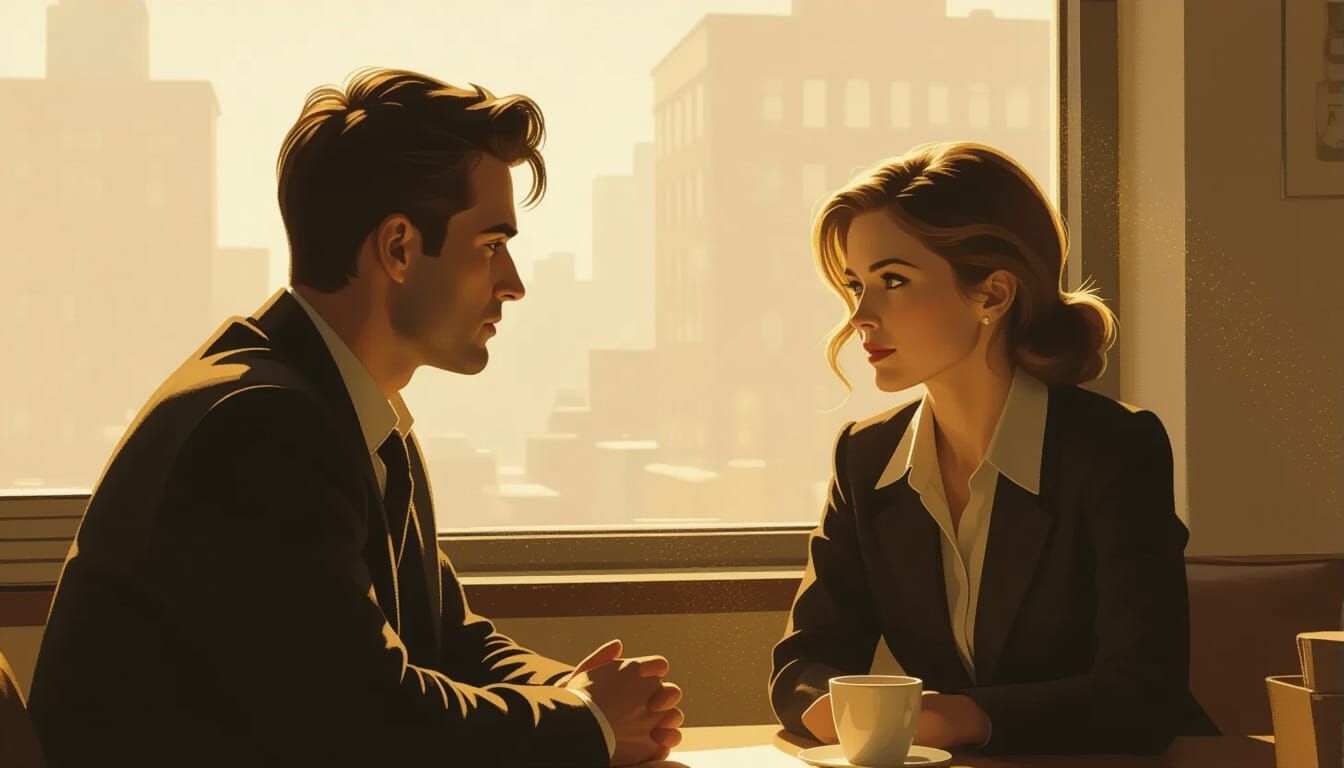 Unrequited Love in a Sunlit Office