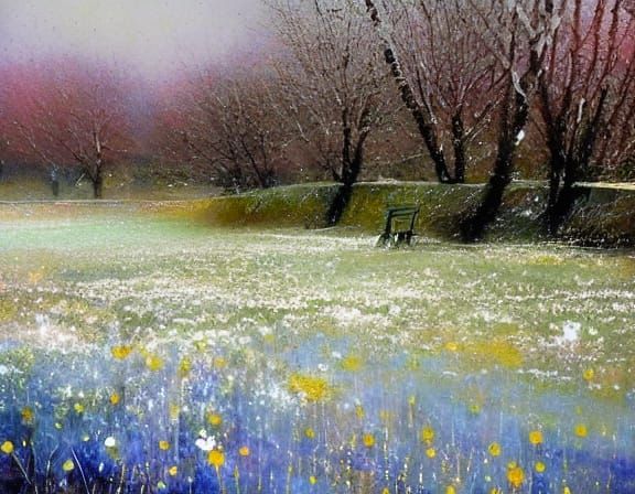 Blooming Dreams of Winter in Vibrant Colors