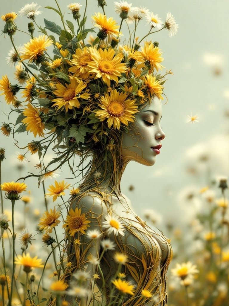Dandelion dryad