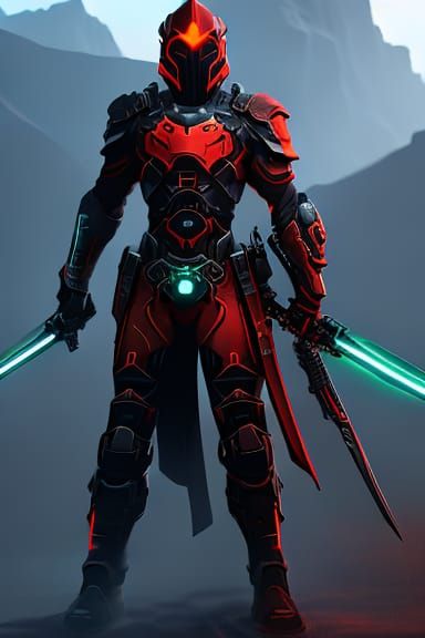 Red Cyber Ninja