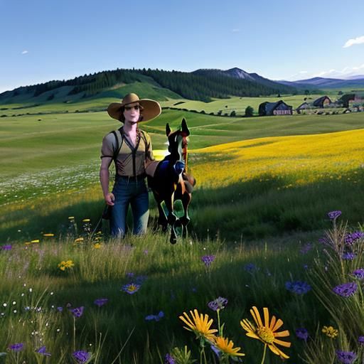 Ponyboy didn't mind. He preferred exploring the wildflower m...