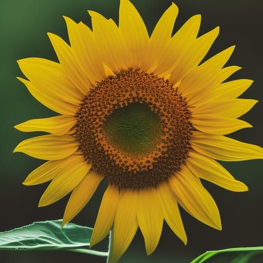 Perfect Sunflower: Professional HD Photography