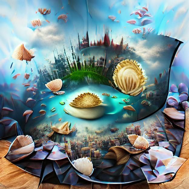 Lost City of Atlantis, Surreal Underwater Kingdom