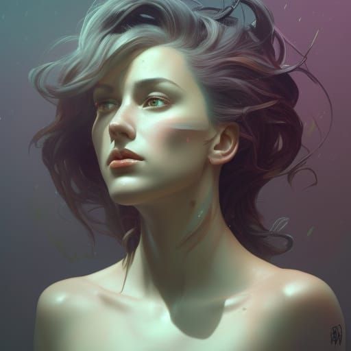Hyperdetailed Portrait of Eve by Greg Rutkowski