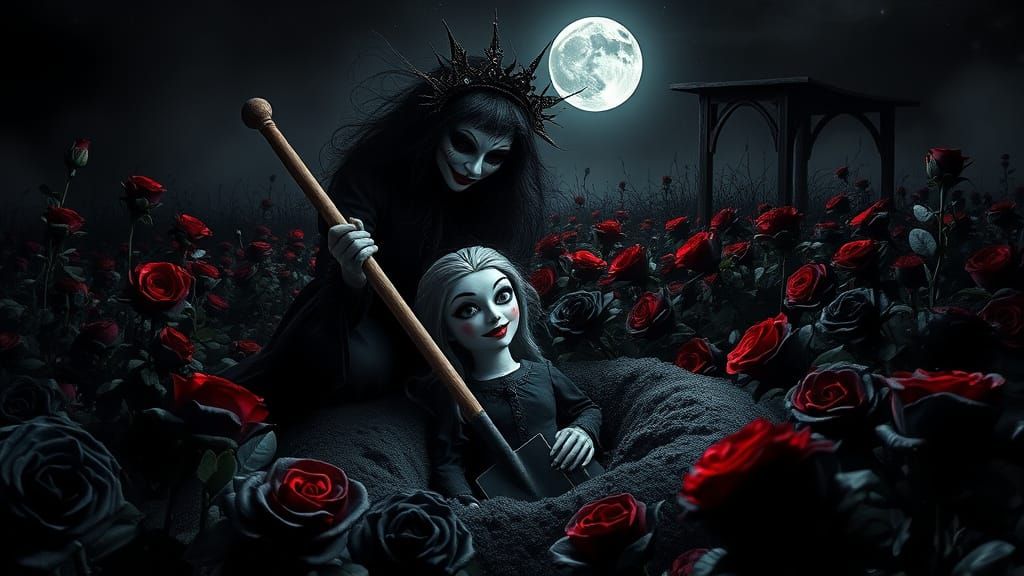 5 - Today I cut the strings. She played the fool long enough. I bury her in silence, so I may rise in fire. RIP Izza — b...