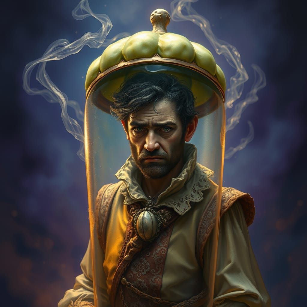 A Renaissance Gentleman Trapped in a Tiny Pickle