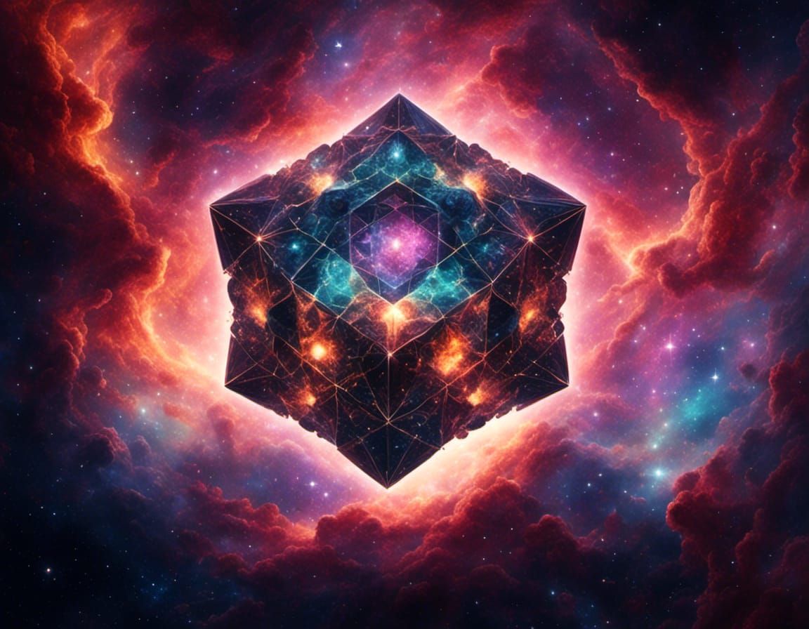 Metatron's Cube in Deep Space