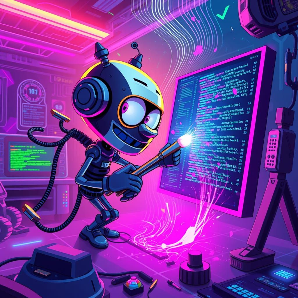 Rogue Algorithm Paints Masterpiece in Cyberpunk Studio