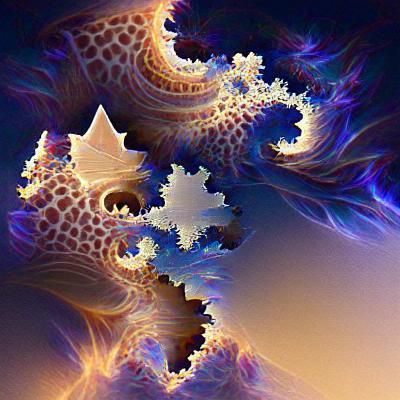 Intricate Fractal Pattern in Abstract Design