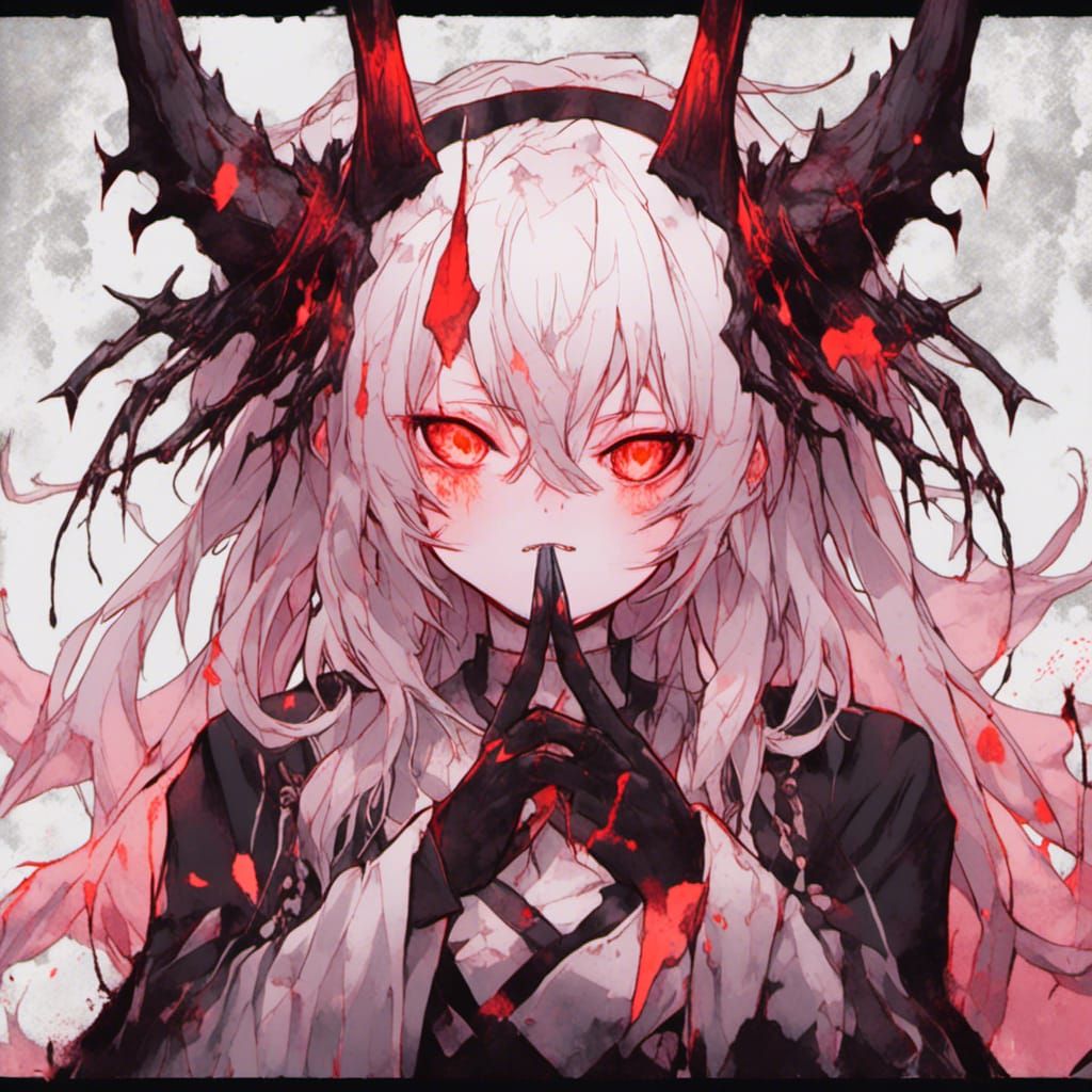 Macabre Zombie Demon Overlord in Anime Style