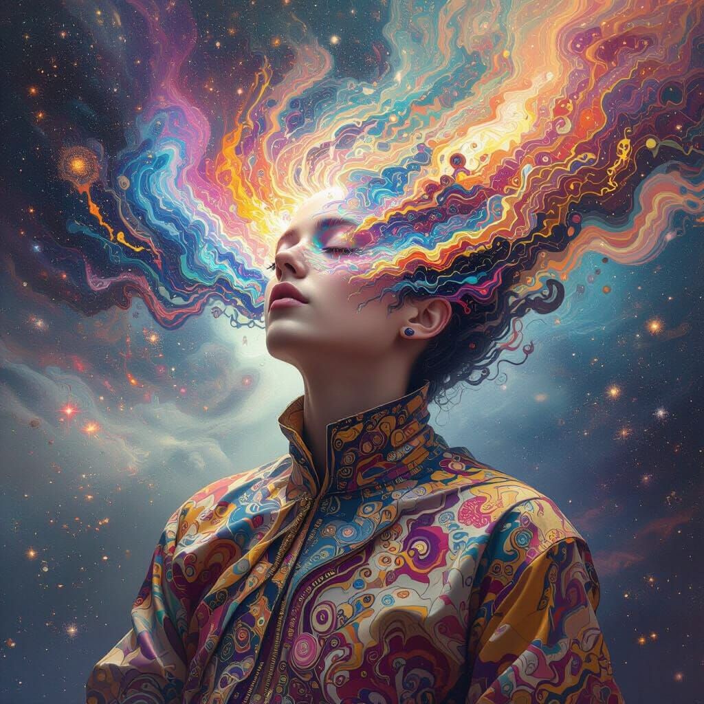 Cosmic Dissolution: A Kaleidoscopic Journey of Mind