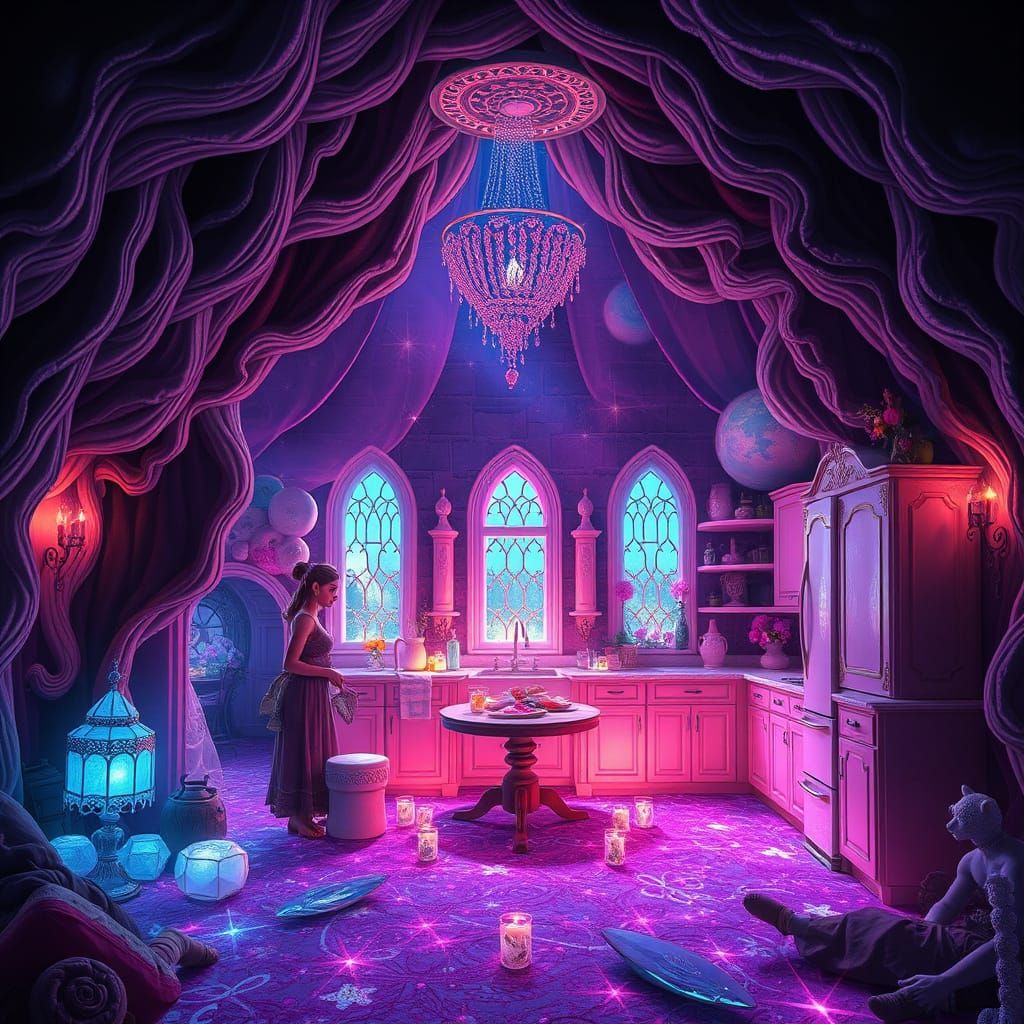 Magical Dreamscapes: A Mystical Visual Journey of Realms