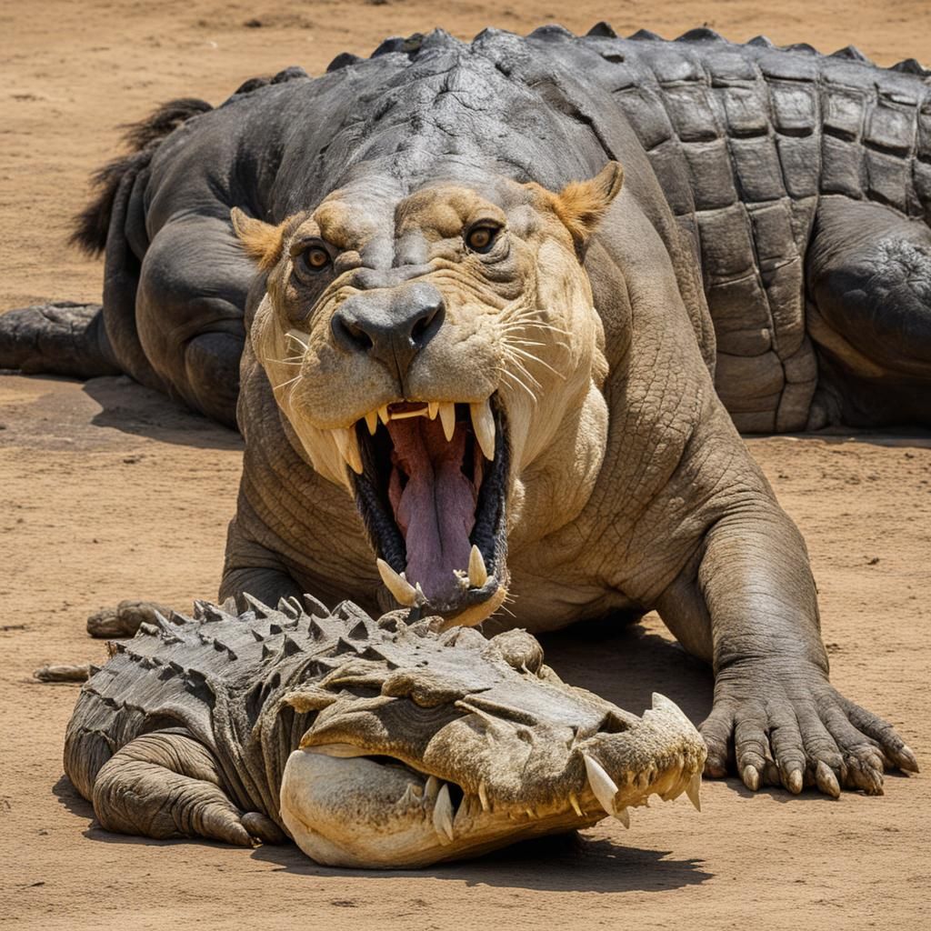 Ammit: Hybrid Creature in the Nile River