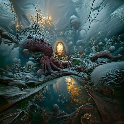 Sinister Octopus's Garden by Studio Ghibli